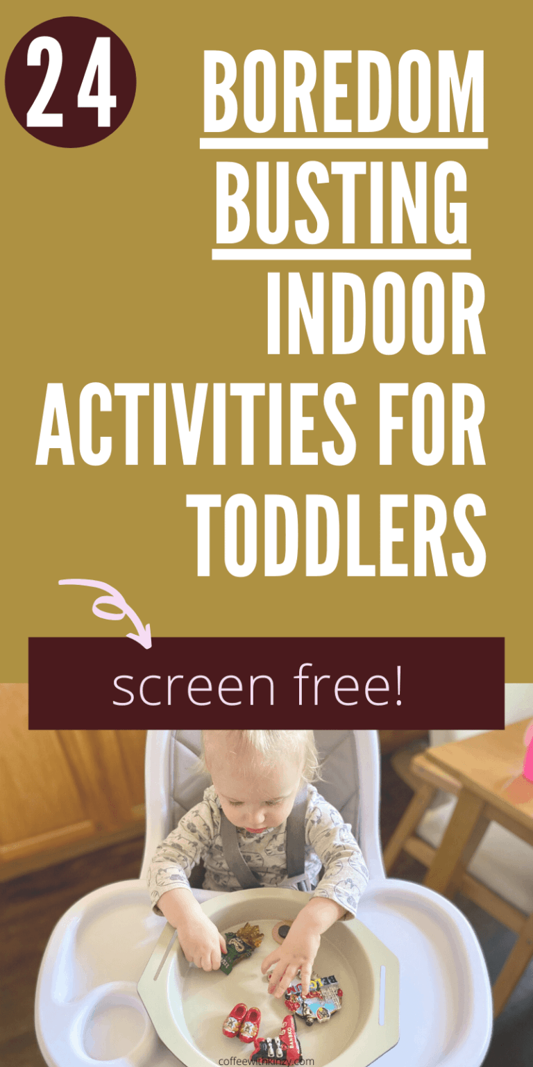 24 Amusing & Screen Free Indoor Activities for Toddlers
