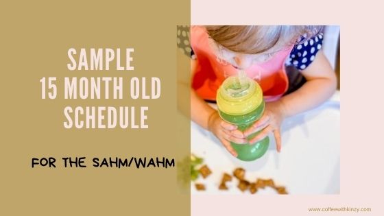 Sample 15 month old schedule for stay at home moms and work at home moms