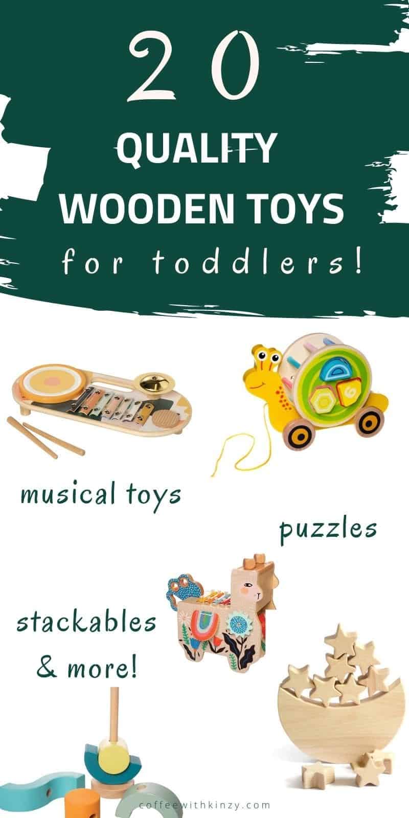 The Best Wooden Toys for Toddlers 20+ Toys for Fun, Imaginative Play
