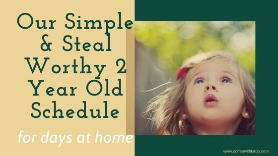 2 year old schedule at home