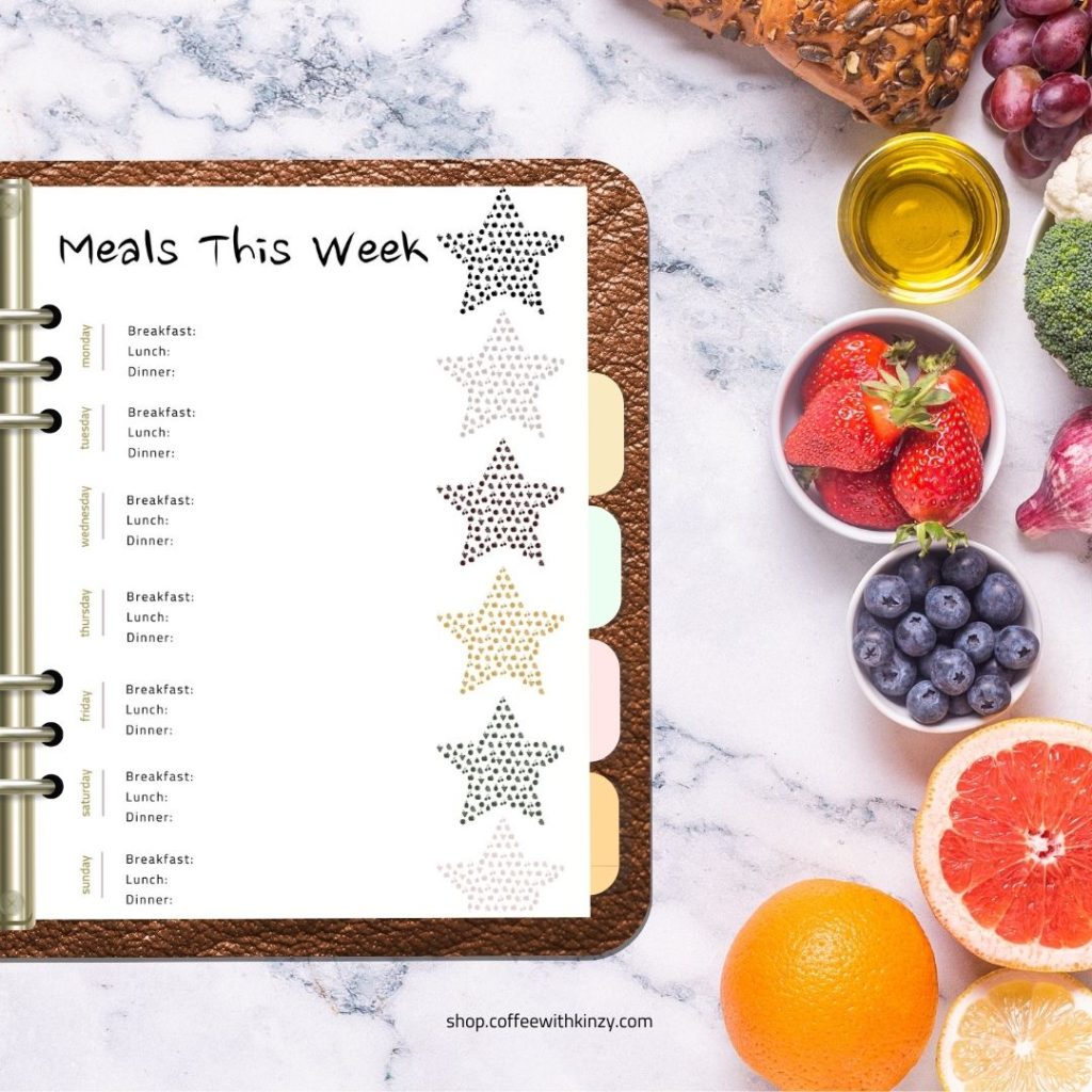 Free Meal Plan Printable