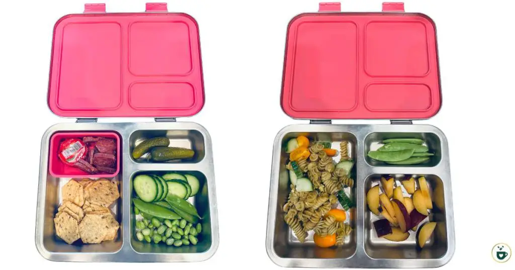 healthy lunchbox ideas for kids: charcuterie style & pasta salad